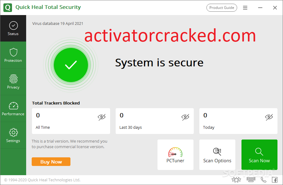 Quick Heal Total Security 22.00 Crack + Activation Key Free Download 2020