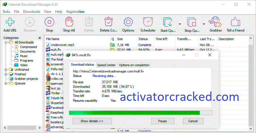 Internet Download Manager 6.35 Build 18 Crack & Activation Code [Latest]