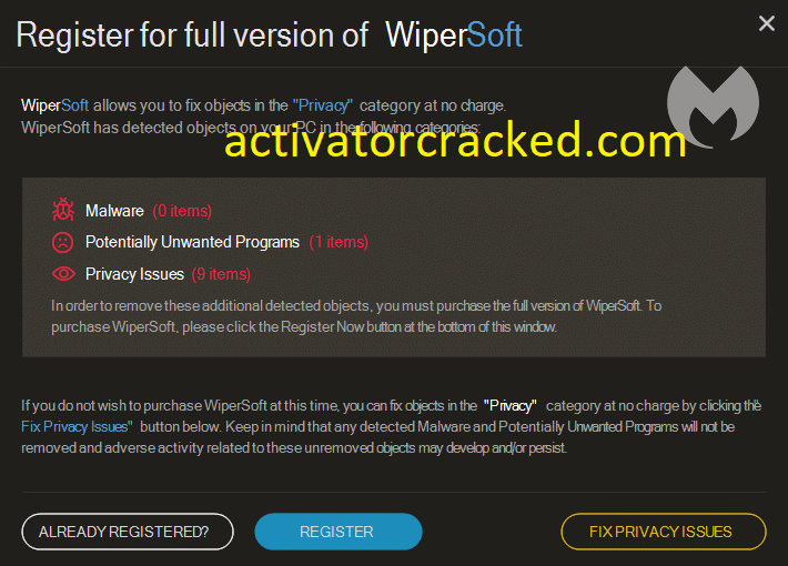 wipersoft crack nasil