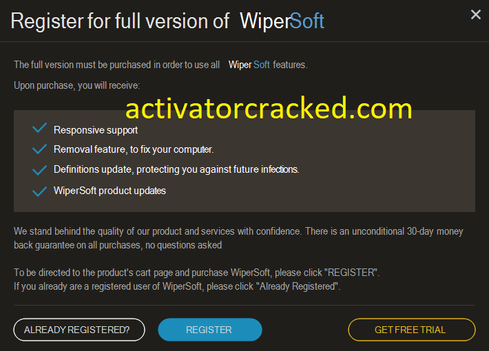 wipersoft register key