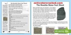 Rosetta Stone Crack 